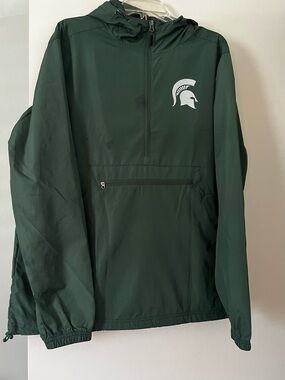 Michigan State Unisex Polyester Hooded Parka